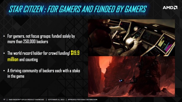 Cloud Imperium Games über Star Citizen auf dem AMD GPU14 Techday (Bild: AMD/Cloud Imperium Games)