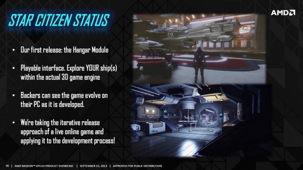 Cloud Imperium Games über Star Citizen auf dem AMD GPU14 Techday (Bild: AMD/Cloud Imperium Games)