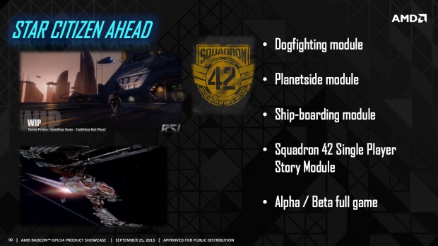 Cloud Imperium Games über Star Citizen auf dem AMD GPU14 Techday (Bild: AMD/Cloud Imperium Games)