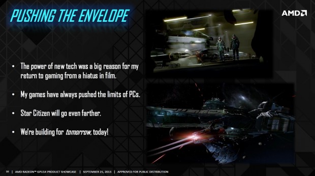 Cloud Imperium Games über Star Citizen auf dem AMD GPU14 Techday (Bild: AMD/Cloud Imperium Games)