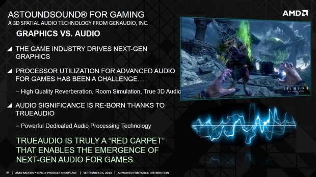 Trueaudio auf dem GPU14 Techday (Bild: AMD)