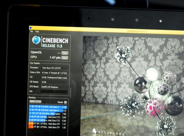 Cinebench R11.5, aber nur die 32-Bit-Version