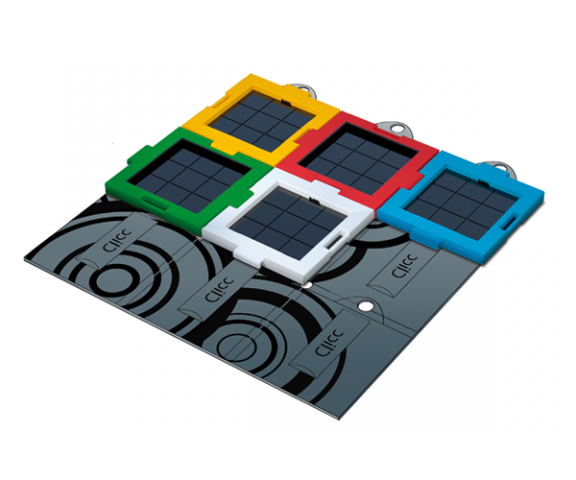 Clicc mit Unterlage (Bild: Sonnenrepublik)