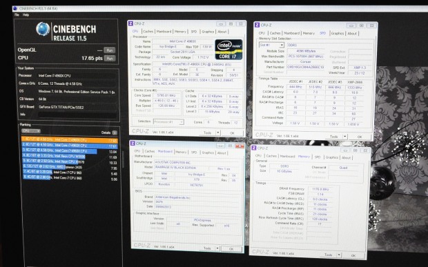 Die Werte des Cinebench-Rekordrechners (Fotos: Nico Ernst/Golem.de)