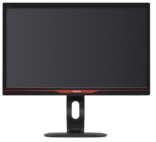 Der 242G5DJEB ist höhenverstellbar. (Bild: Philips)