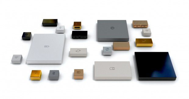 Der Nutzer kann das Phonebloks nach eigenen Vorlieben bestücken. (Bild: Phonebloks)