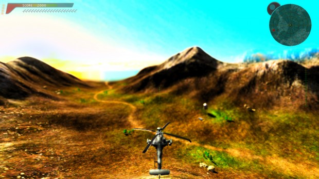 Völlig überdrehte Sättigung per Postprocessing (Screenshot: Marc Sauter/Golem.de)