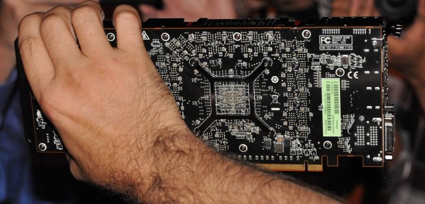 Die gesamte Rückseite ohne Backplate