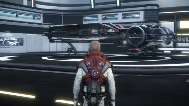 Das Hangar-Modul von Star Citizen (Screenshot: Golem.de)