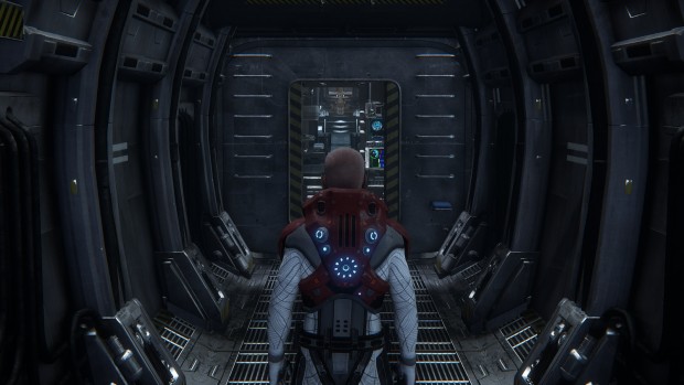 Das Hangar-Modul von Star Citizen (Screenshot: Golem.de)