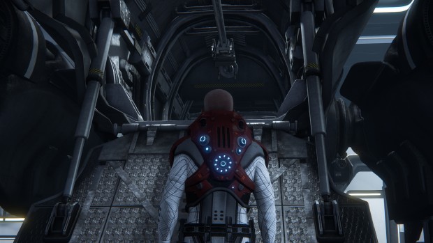 Das Hangar-Modul von Star Citizen (Screenshot: Golem.de)