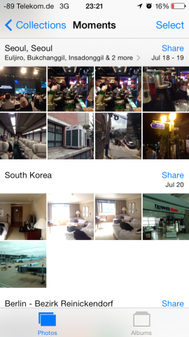 Bildübersicht in Momenten... (Screenshot: Golem.de)
