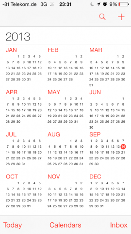 ... und Jahresansicht (Screenshot: Golem.de)
