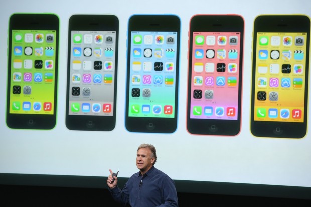 Apple kündigt das iPhone 5C an. (Bild: Justin Sullivan/Getty Images News)
