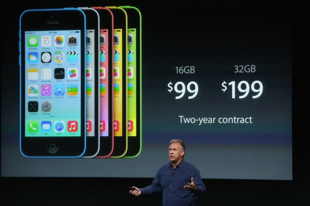 Apple kündigt das iPhone 5C an. (Bild: Justin Sullivan/Getty Images News)