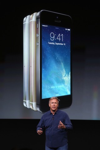 Apple präsentiert das iPhone 5S. (Bild: Justin Sullivan/Getty Images)
