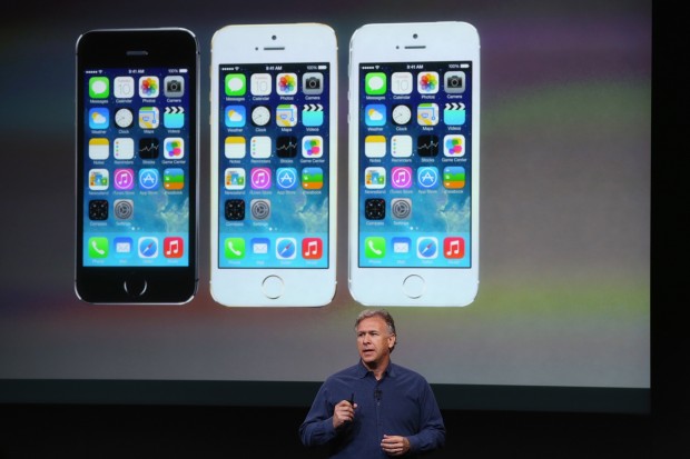 Apple präsentiert das iPhone 5S. (Bild: Justin Sullivan/Getty Images)
