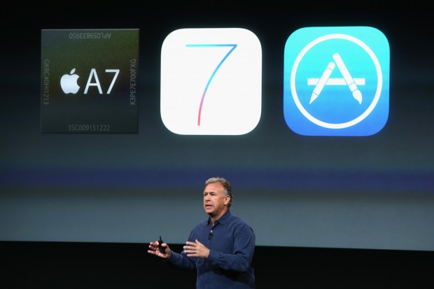 Apple präsentiert das iPhone 5S. (Bild: Justin Sullivan/Getty Images)