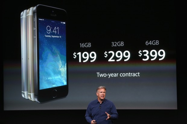 Apple präsentiert das iPhone 5S. (Bild: Justin Sullivan/Getty Images)