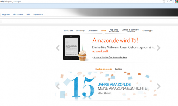 ... bis Amazon gegen 15:30 Uhr das vorzeitige Ende vermeldet. (Bilder: Nico Ernst/Golem.de)