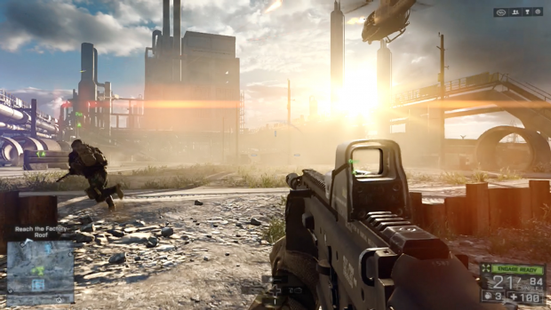 Battlefield 4 auf der Playstation 4 im 720p-Modus
