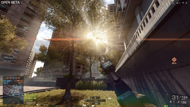 Godrays und HDR sind heutzutage Standard. (Screenshot: Marc Sauter/Golem.de)