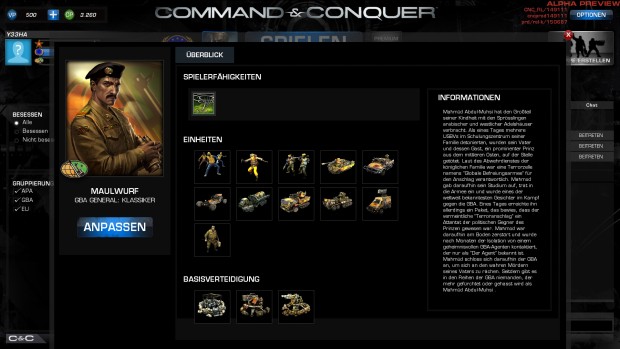 Der GBA-Klassik-General (Screenshot: Marc Sauter/Golem.de)