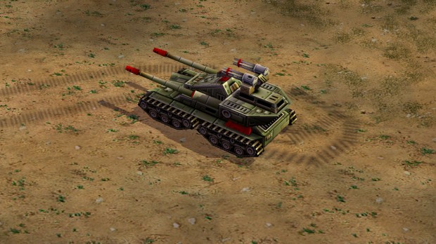 Der Overlord-Panzer in Generals (Screenshot: Marc Sauter/Golem.de) 