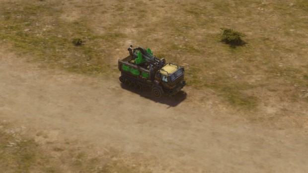 Das Vierlingsgeschütz in Command & Conquer 2013 (Screenshot: Marc Sauter/Golem.de) 