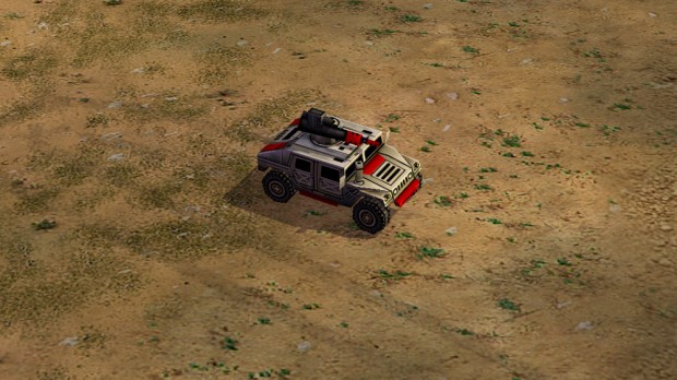 Der Humvee in Generals (Screenshot: Marc Sauter/Golem.de)