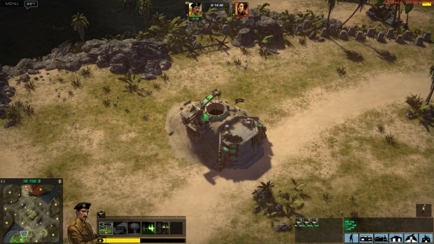 Das Tunnelsystem der GBA ist in Command & Conquer sehr simpel umgesetzt, in die Stollen passen zudem viele Einheiten. (Screenshot: Marc Sauter/Golem.de)