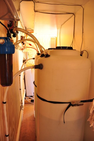 Wassertank im Ekocenter (Bild: Coca-Cola)