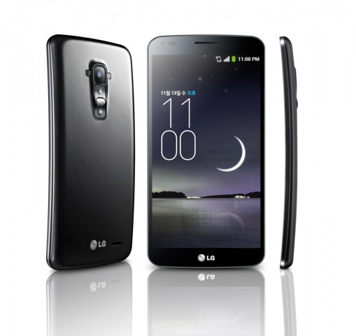 G Flex - Android-Smartphone mit gebogenem Gehäuse (Bild: LG)