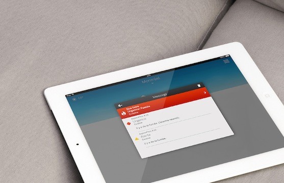 Die App von Nest Protect (Bild: Nest)