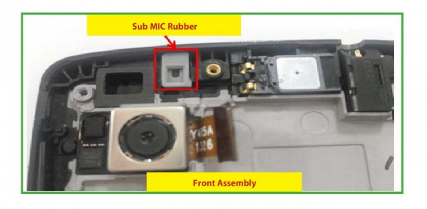 Die Kamera des Nexus 5 bei abmontiertem Rückdeckel (Bild: LG/Screenshot: Golem.de)