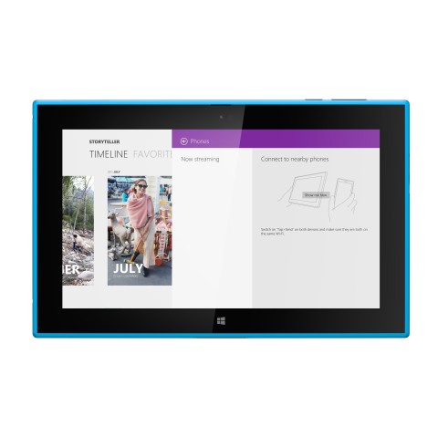 Nokia installiert auch hier seine neue App Storyteller. (Bild: Nokia)