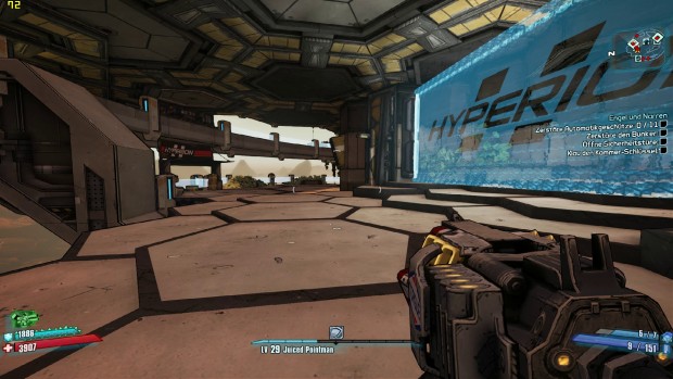 In 1.920 x 1.200 (16:10) wird das Bild seitlich verzerrt ... (Screenshot: Marc Sauter/Golem.de)