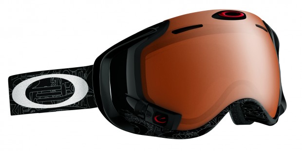 Head-up-Display für Skibrillen: Inlay-Bildschirm zeigt