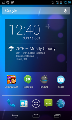Das ROM nutzt den Standard-Launcher von Android. (Bild: Xplodwild)
