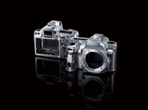 Metallgeh&auml;use der Pentax K-3 (Bild: Ricoh)