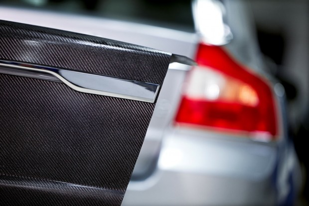 Volvos Stromspeicher als Kofferraumdeckel (Bild: Volvo)