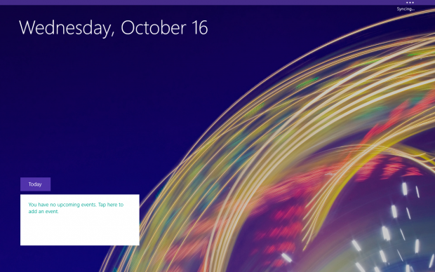 Ein Grund dafür, dass Microsoft Windows 8.1 erst als final betrachtet, wenn es ab dem 17. Oktober 2013 um 13 Uhr verteilt wird. Diese drei Punkte oben rechts sollen dann alle Apps erhalten. (Screenshot: Golem.de)