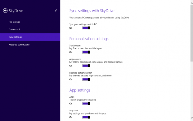Die Synchronisationsoptionen sind deutlich verbessert worden. (Screenshot: Golem.de)