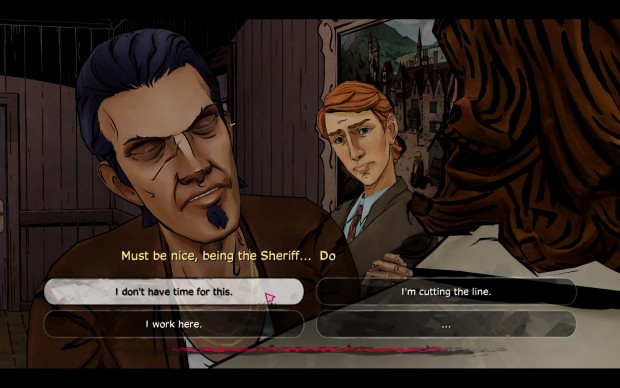 Per Dialog trifft der Spieler seine Entscheidungen.