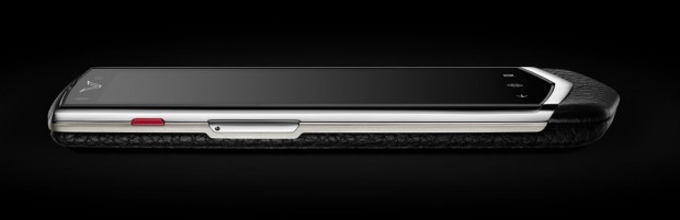 Das Design ist etwas unauffälliger als beim Vertu Ti. (Bild: Vertu)