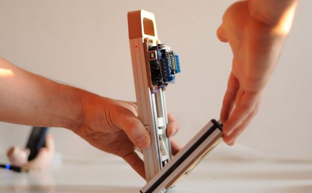 ... wird zum Drucken einfach ausgeklappt. (Foto: Indiegogo)