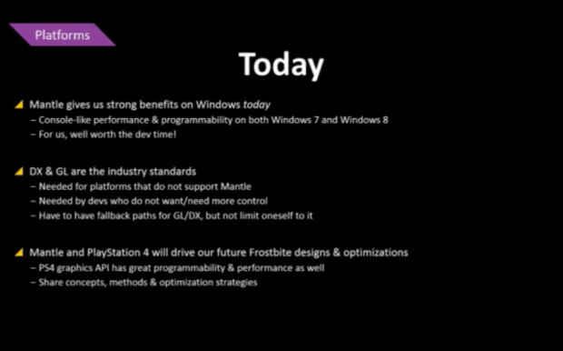 Mantle-Präsentation von Johan Andersson (Bild: AMD)