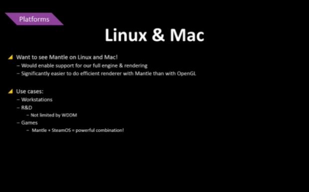 Mantle-Präsentation von Johan Andersson (Bild: AMD)