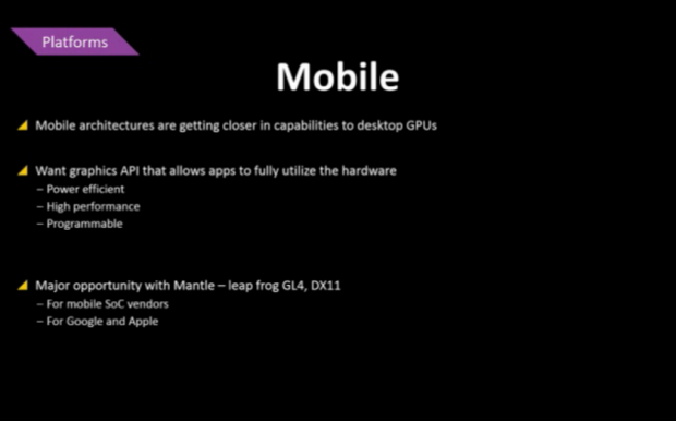 Mantle-Präsentation von Johan Andersson (Bild: AMD)