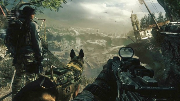 Die Charakterzeichnung schwächelt, der Hund hat zwei emotionale Szenen, das Maximum holt Infinity Ward aber nicht aus seinem Twitter-Star (@Collarduty). (Bild: Golem.de)